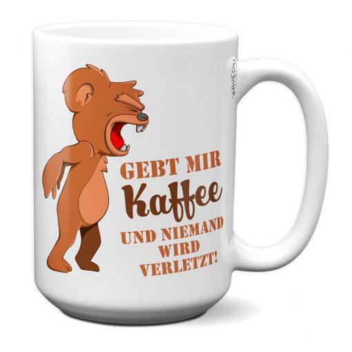 Guten Morgen Kaffeebecher Hase Kaffeetasse Tasse Frühstück Tier 